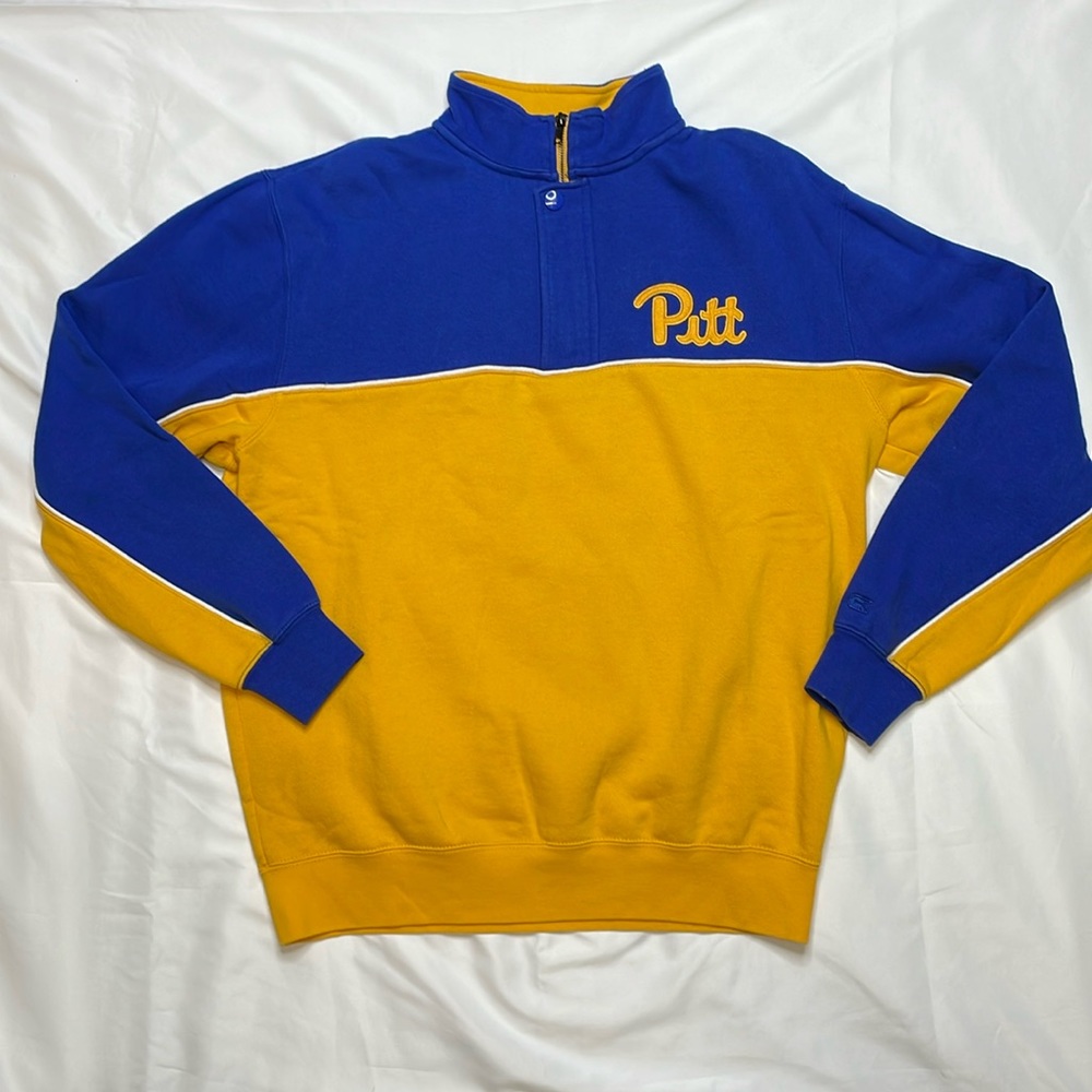 Pitt Panthers Colosseum Half-Zip Sweater Large